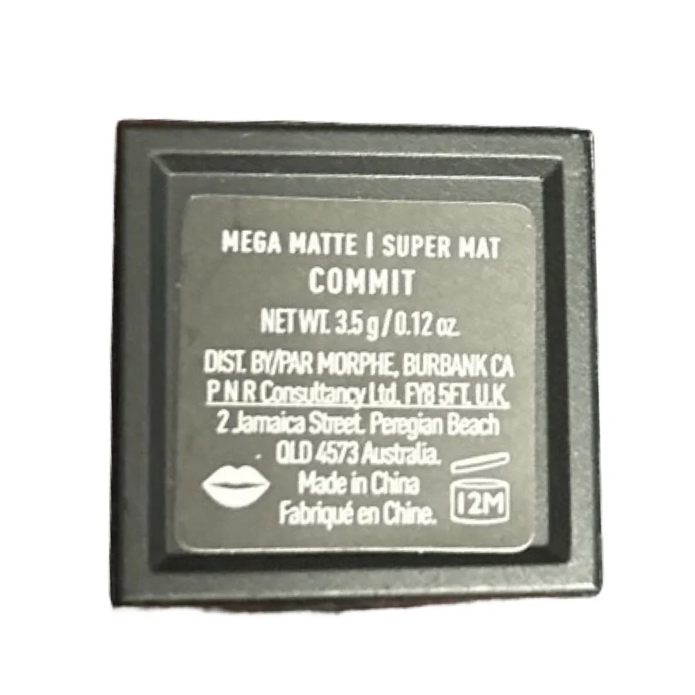 NEW Morphe Mega Matte / Super Matte Lipstick - Commit